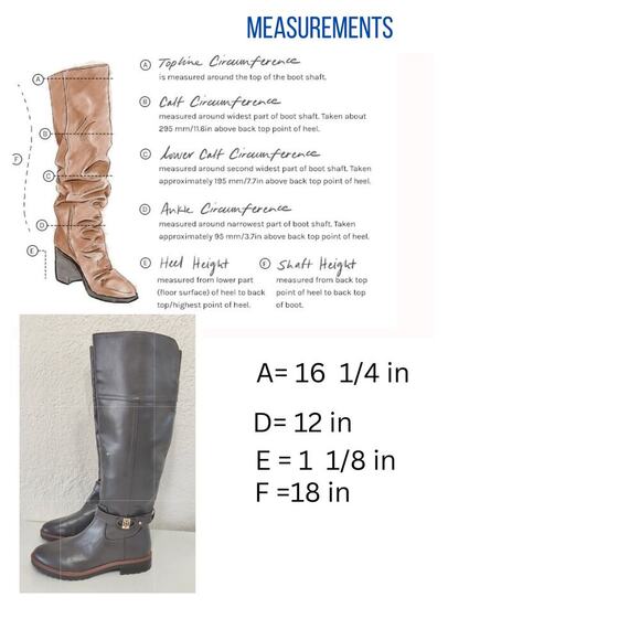 New Tommy Hilfiger Women's Felvia knee High Boot Size 7.5 M in Expresso Brown - Picture 8 of 8